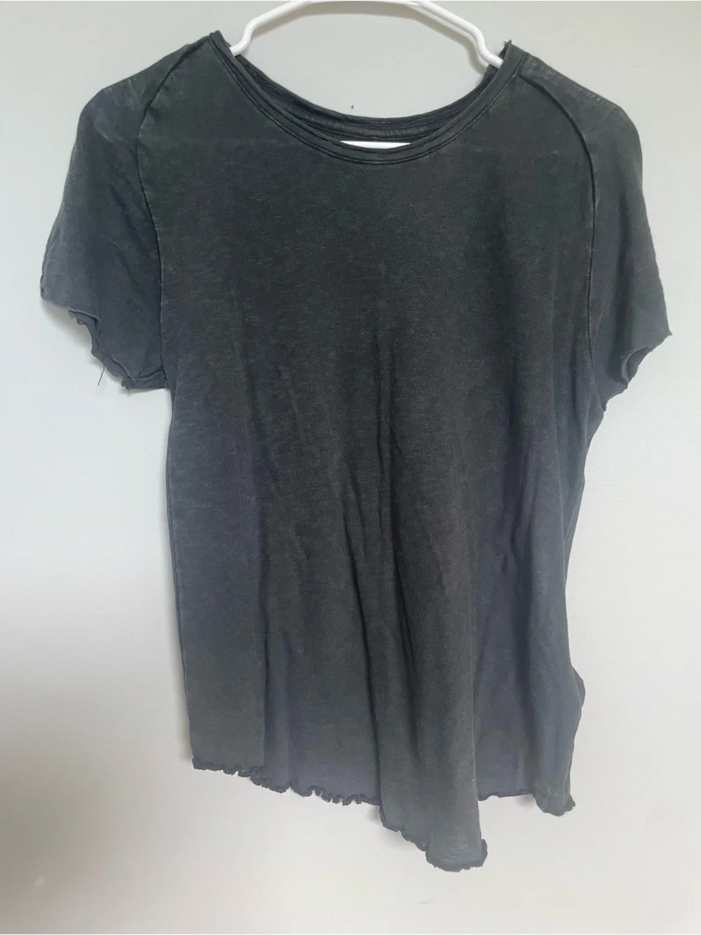 Women’s Black Short Sleeve Crewneck Shirt - Picture 1 of 12